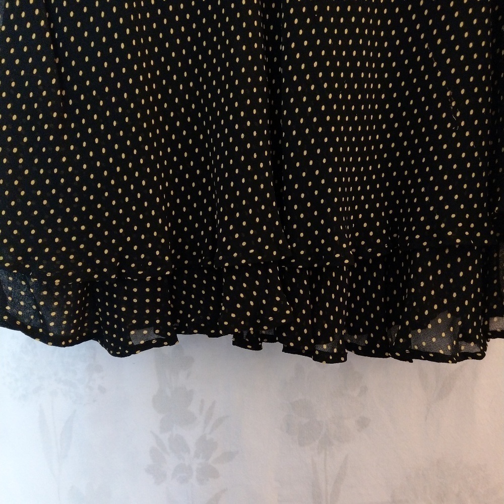 Style & Co black & yellow polka dot skirt - Picture 8 of 8